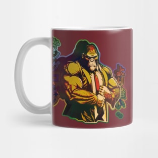 Stronger than King Kong: Gorilla in Suit Mug
